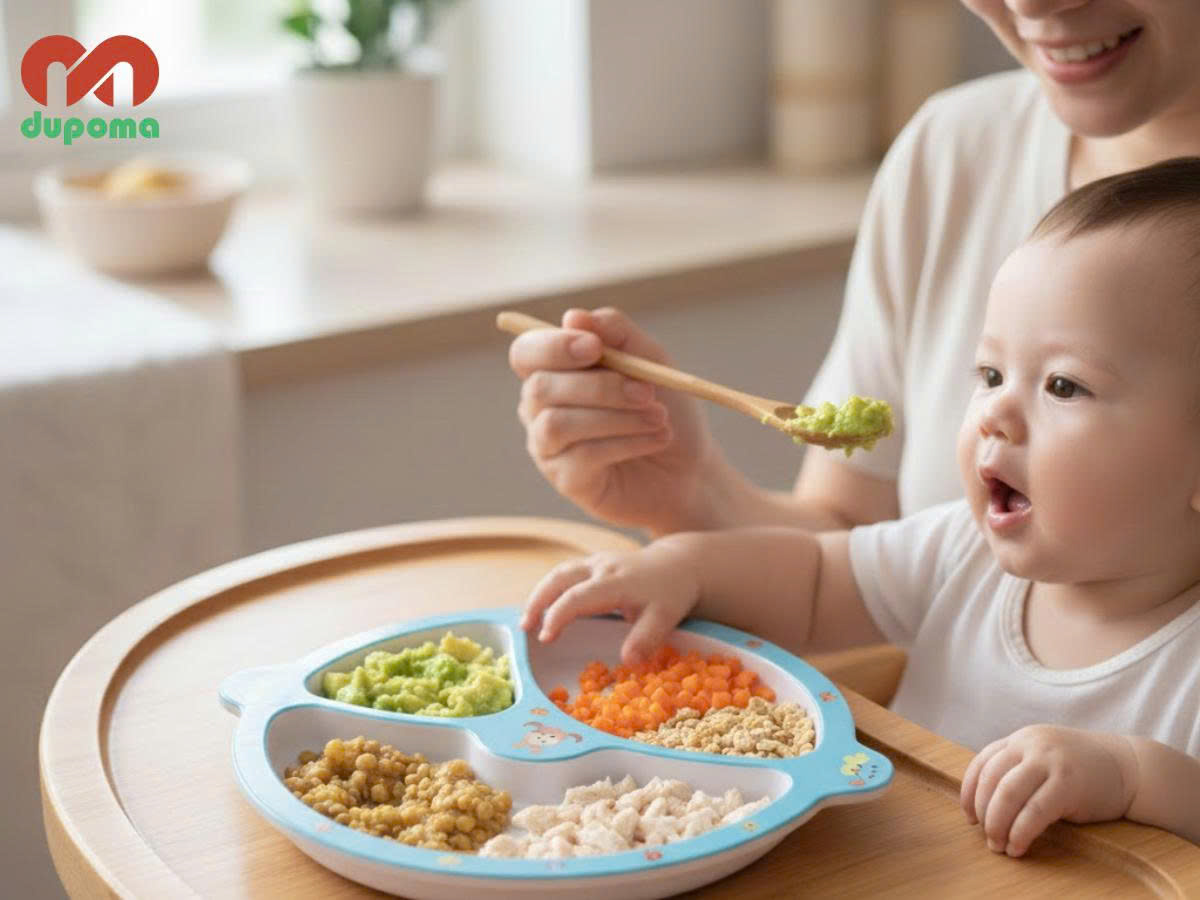 lưu ý chế độ ăn cho trẻ từ 6-23 tháng tuổi