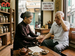 Đông y điều trị hoa mắt, chóng mặt