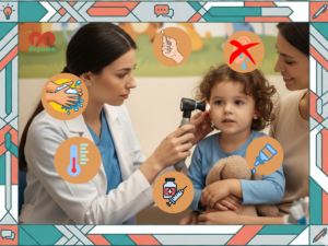 Chăm sóc trẻ bị viêm tai giữa cấp tính