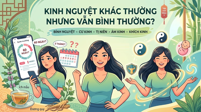 kinh nguyệt không đều